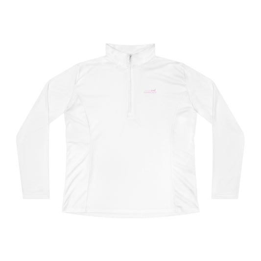 Real pickelball CHIX Ladies Quarter-Zip Pullover