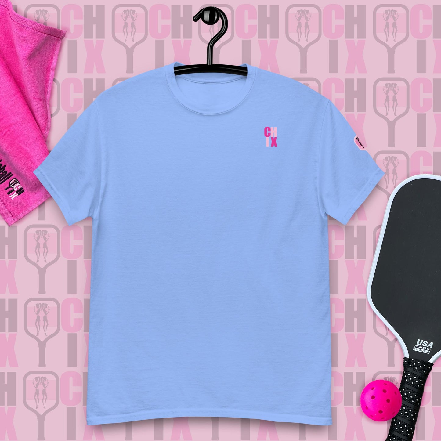 pickleball CHIX "Do What Makes you Happy, Play Pickleball" many color choices, Order "MATCHING partner SHIRTS"
