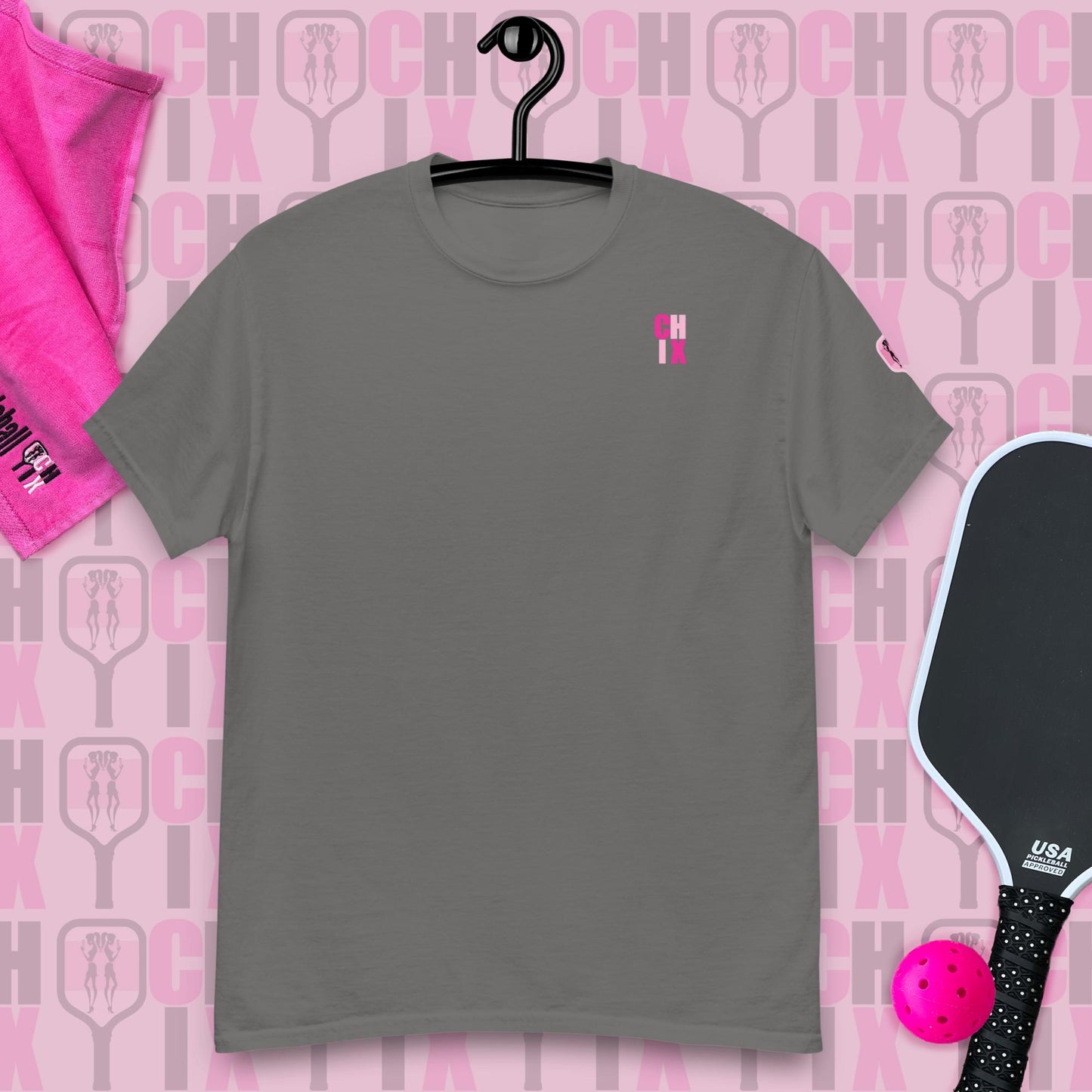 pickleball CHIX "Do What Makes you Happy, Play Pickleball" many color choices, Order "MATCHING partner SHIRTS"