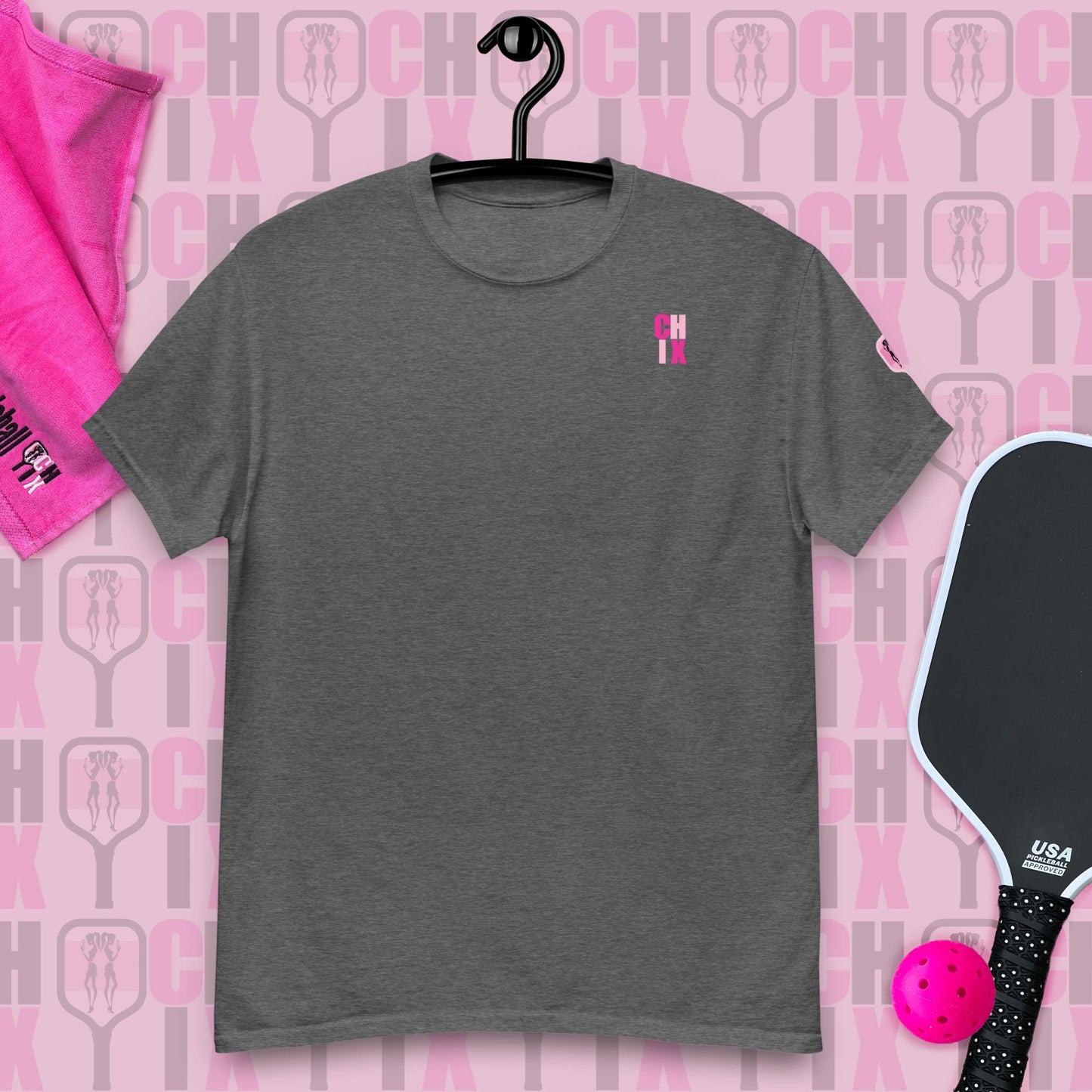 pickleball CHIX "Do What Makes you Happy, Play Pickleball" many color choices, Order "MATCHING partner SHIRTS"
