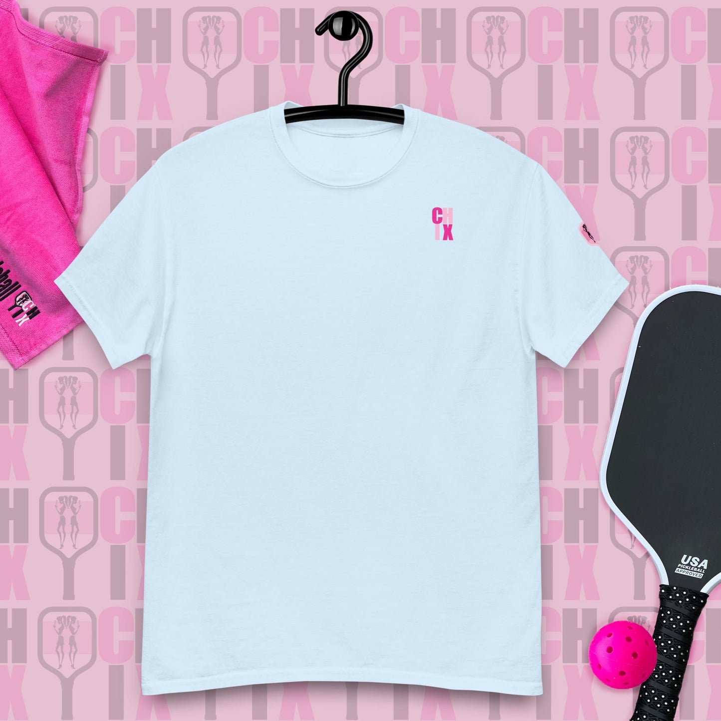 pickleball CHIX "Do What Makes you Happy, Play Pickleball" many color choices, Order "MATCHING partner SHIRTS"