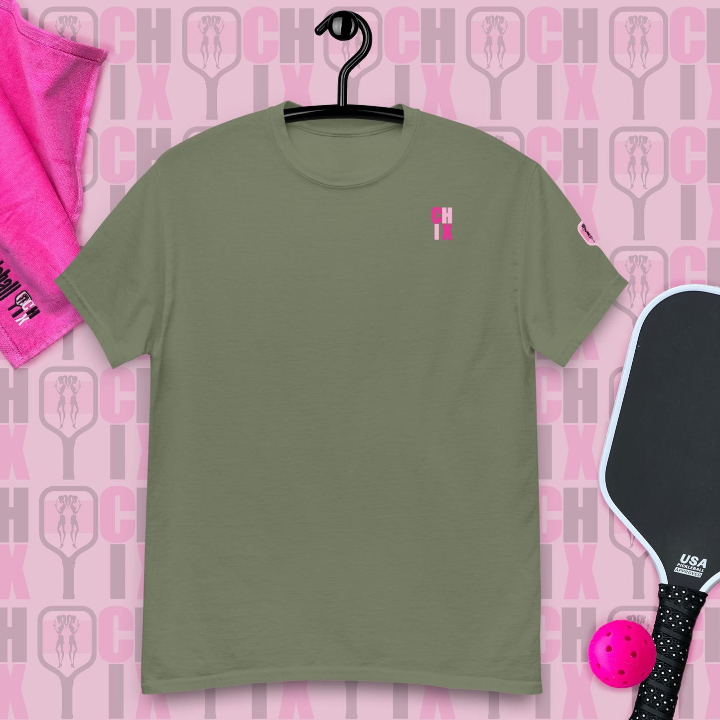 pickleball CHIX "Do What Makes you Happy, Play Pickleball" many color choices, Order "MATCHING partner SHIRTS"