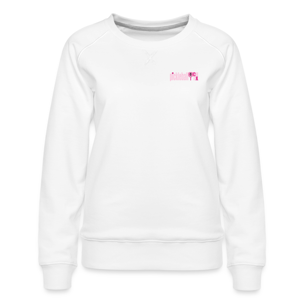 TRUTH BOMB! Women’s Premium Sweatshirt - white