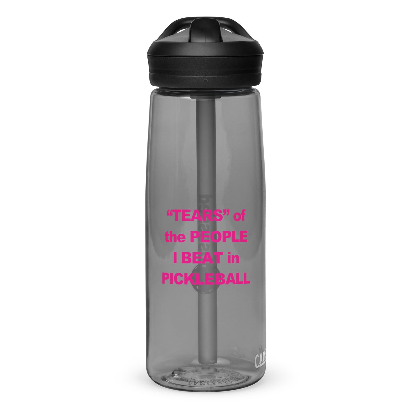 pickleball CHIX "tears of the PEOPLE I BEAT in PICKLEBALL" Sports water bottle