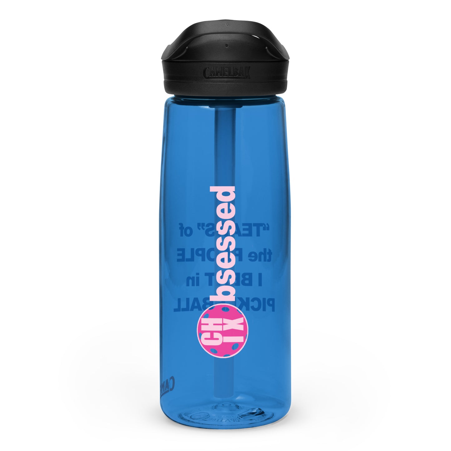 pickleball CHIX "tears of the PEOPLE I BEAT in PICKLEBALL" Sports water bottle