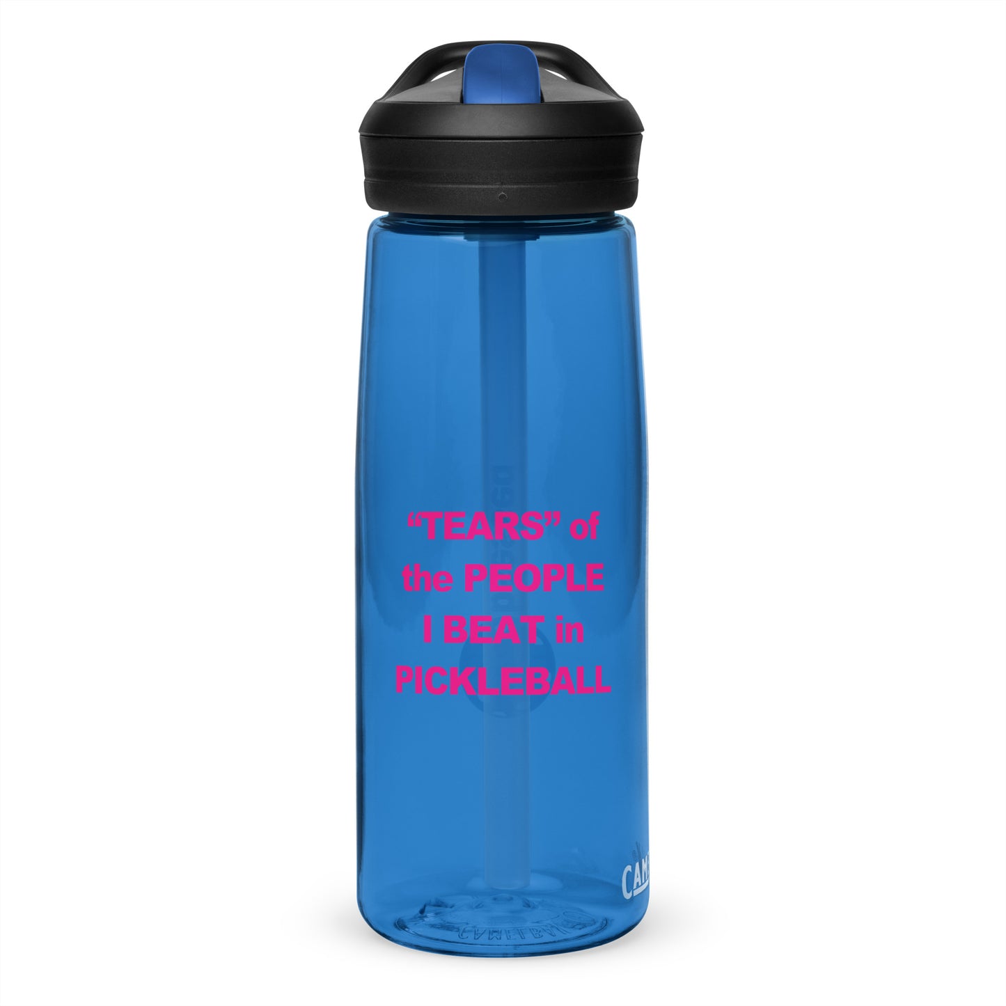 pickleball CHIX "tears of the PEOPLE I BEAT in PICKLEBALL" Sports water bottle