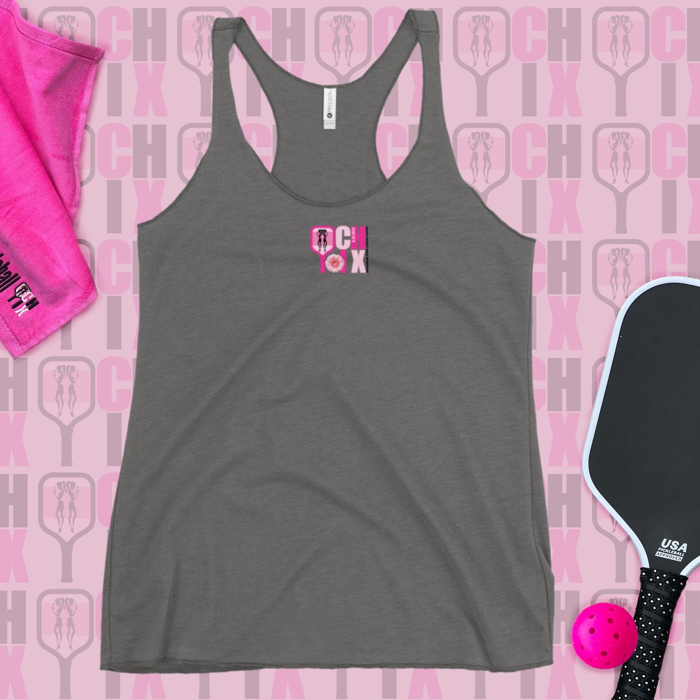 pickleball CHIX Women's Racerback Tank