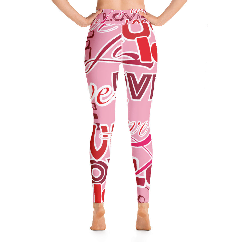 Pickleball CHIX "Valentine Lux" Yoga leggings