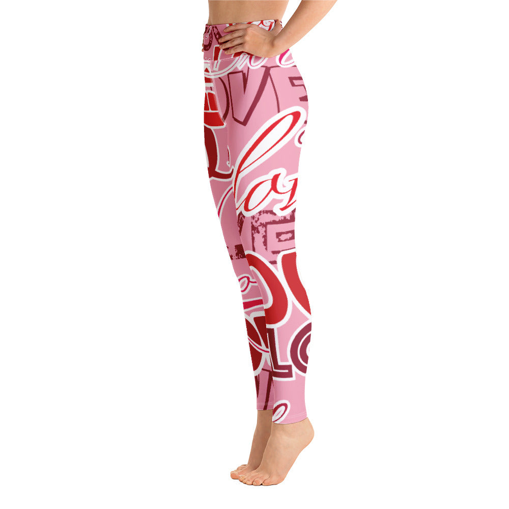 Pickleball CHIX "Valentine Lux" Yoga leggings