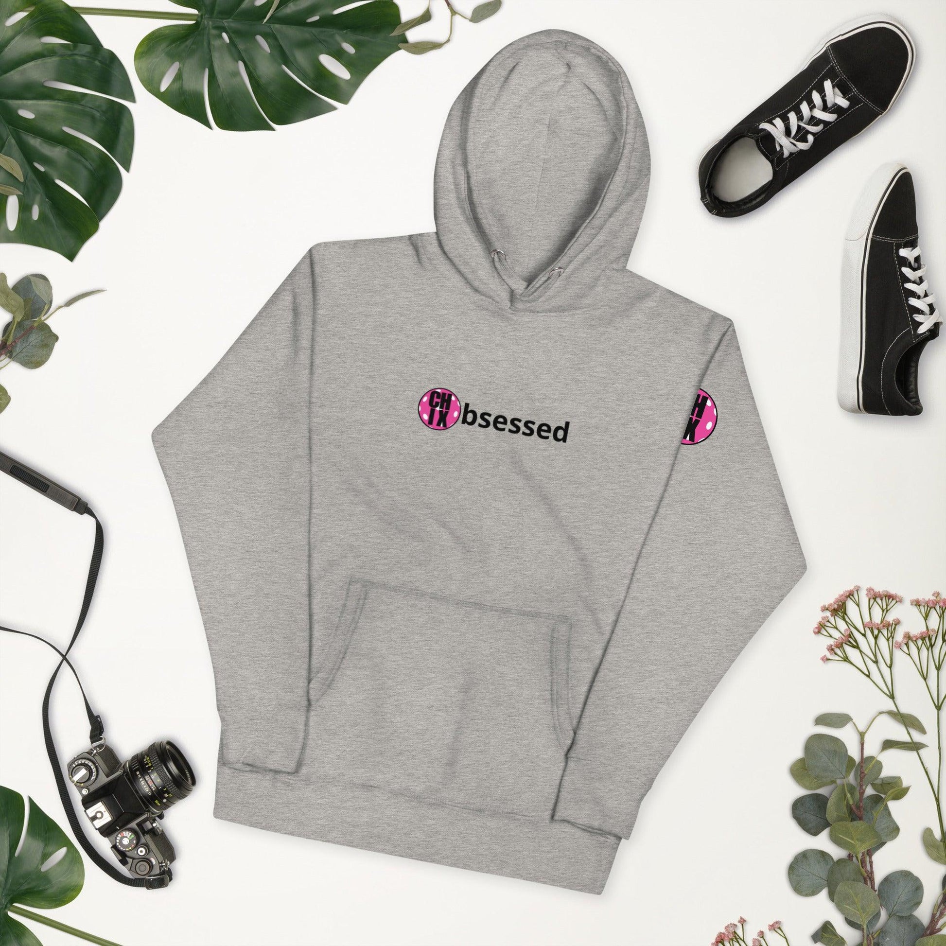 Pickleball CHIX Obsessed Collection: Unisex Hoodie - Pickleball Chix