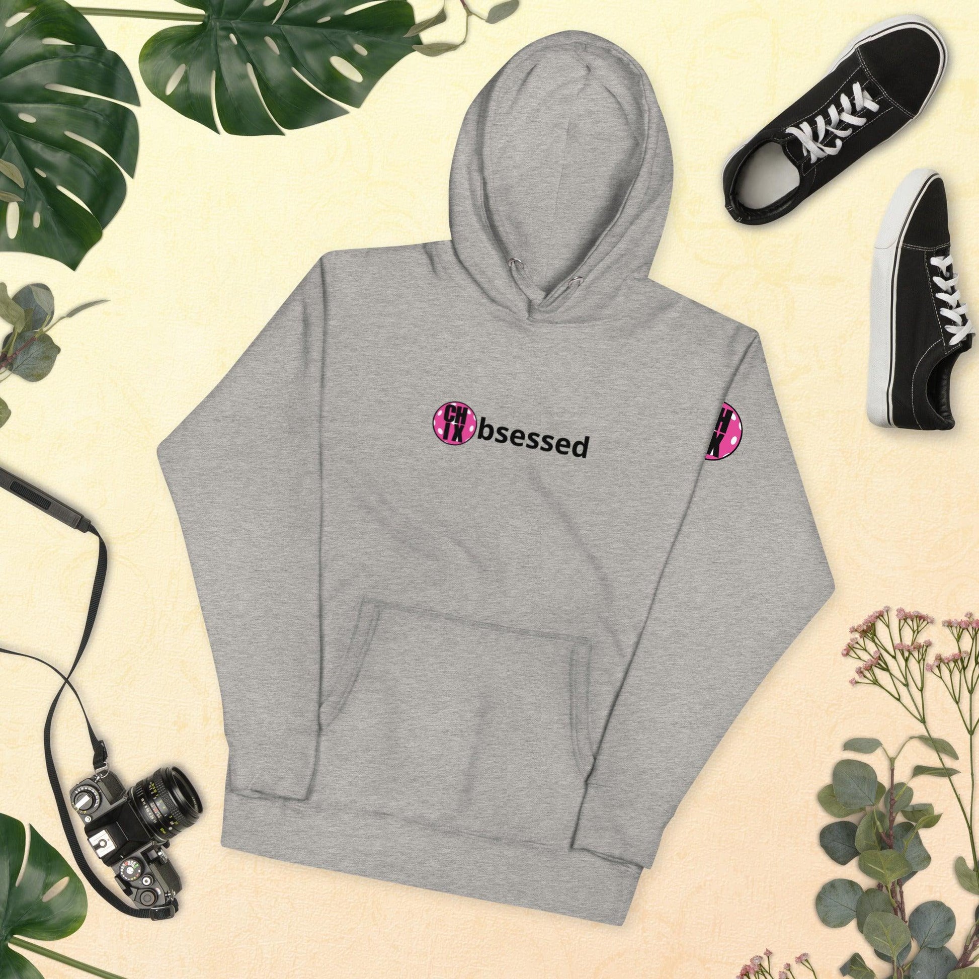 Pickleball CHIX Obsessed Collection: Unisex Hoodie - Pickleball Chix
