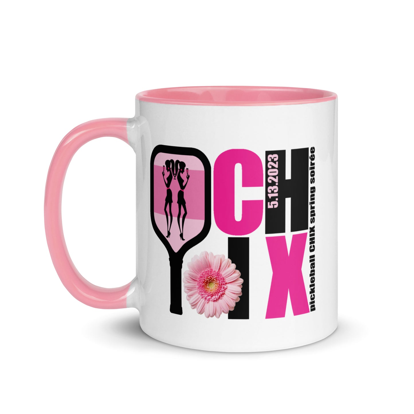 pickleball CHIX "TEARS of the PEOPLE I BEAT at PICKLEBALL" (Spring Soirée Collection) Mug