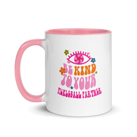 pickleball CHIX "Be Kind to your Pickleball Partner" Mug