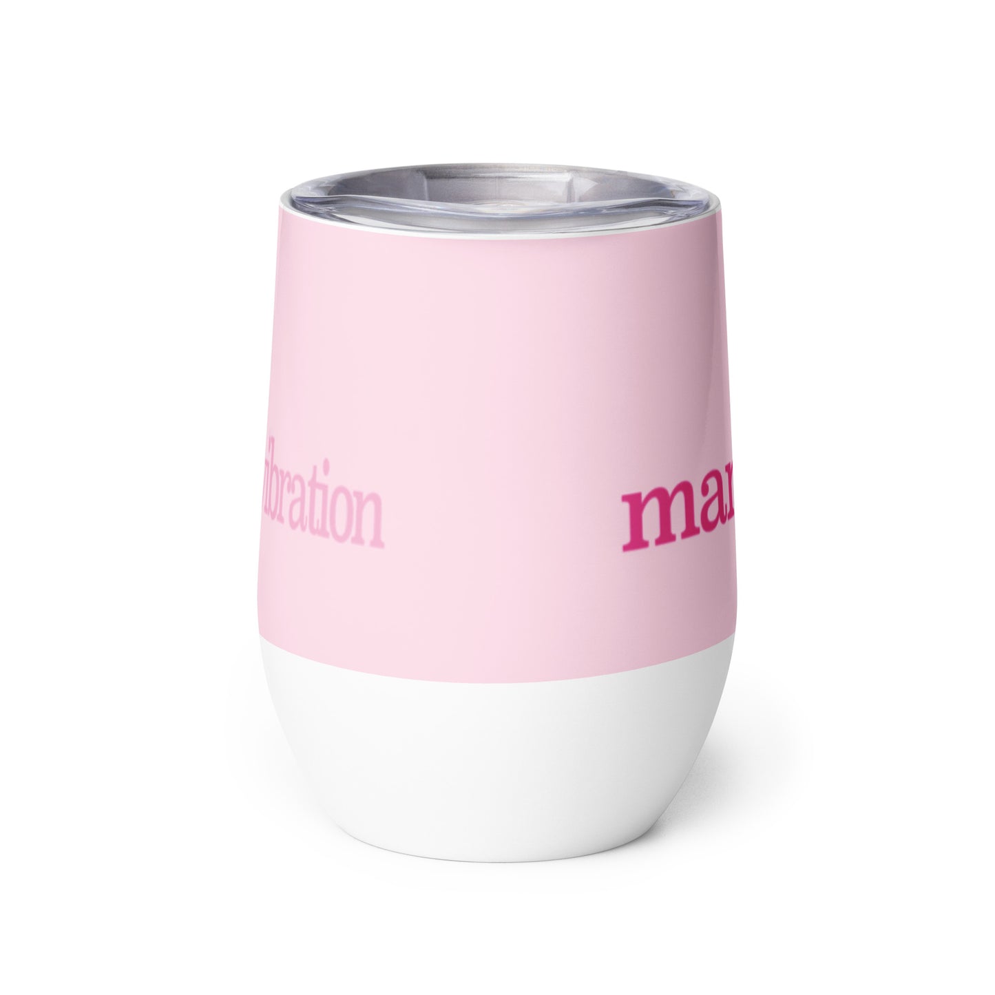 pickleball CHIX "Manifest more Pickleball" Wine tumbler