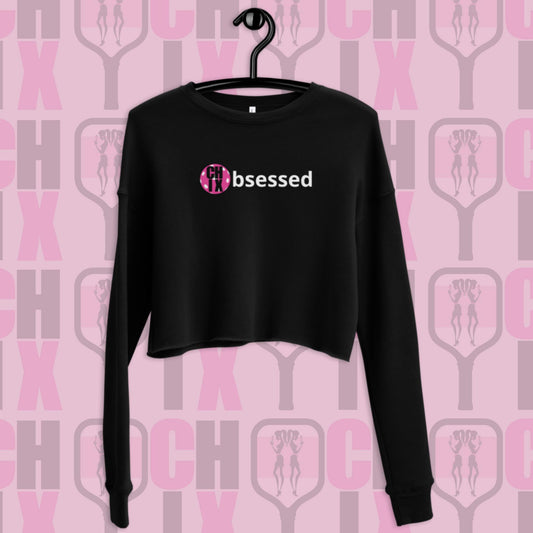 pickleball CHIX Obsessed Cropped Sweatshirt