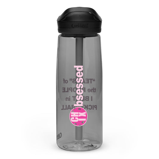 pickleball CHIX "tears of the PEOPLE I BEAT in PICKLEBALL" Sports water bottle