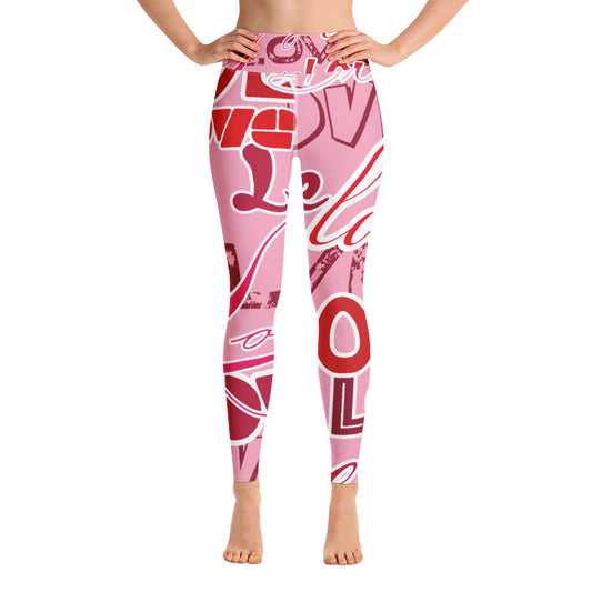 Pickleball CHIX "Valentine Lux" Yoga leggings