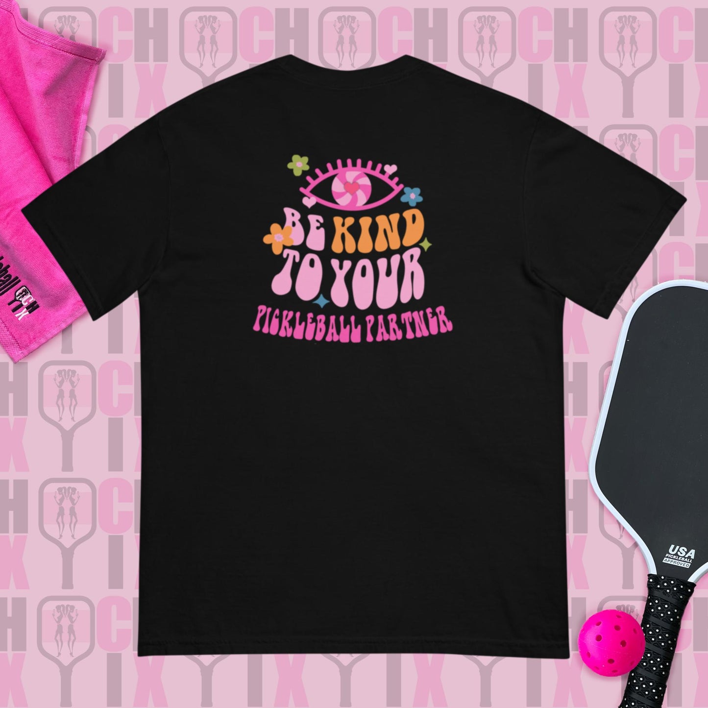 pickleball CHIX "Be Kind to your Pickleball Partner" unisex T-shirt