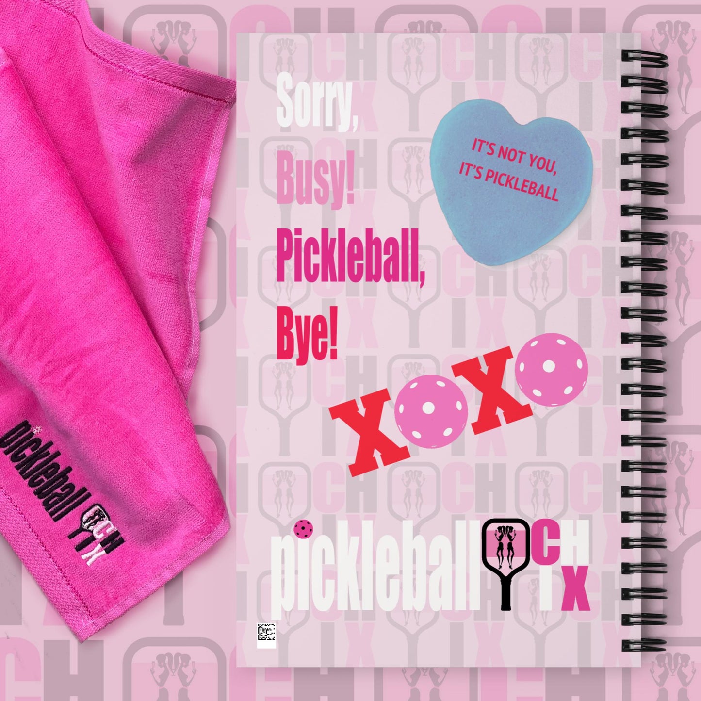 pickleball CHIX Doodle Notebook